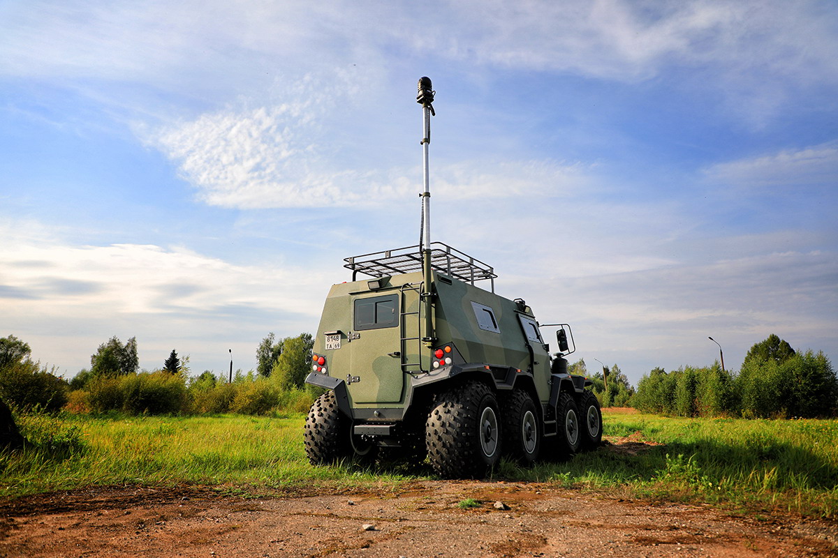Технические характеристики военной мачты для радиостанции