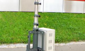 Мачта на мобильной опоре 1