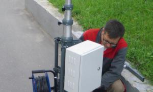 Мачта на мобильной опоре 4