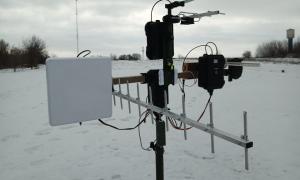 Двух-координатное опорно-поворотное устройство 