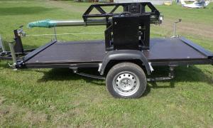 Прицеп-ретранслятор мобильной связи с пневмомачтой