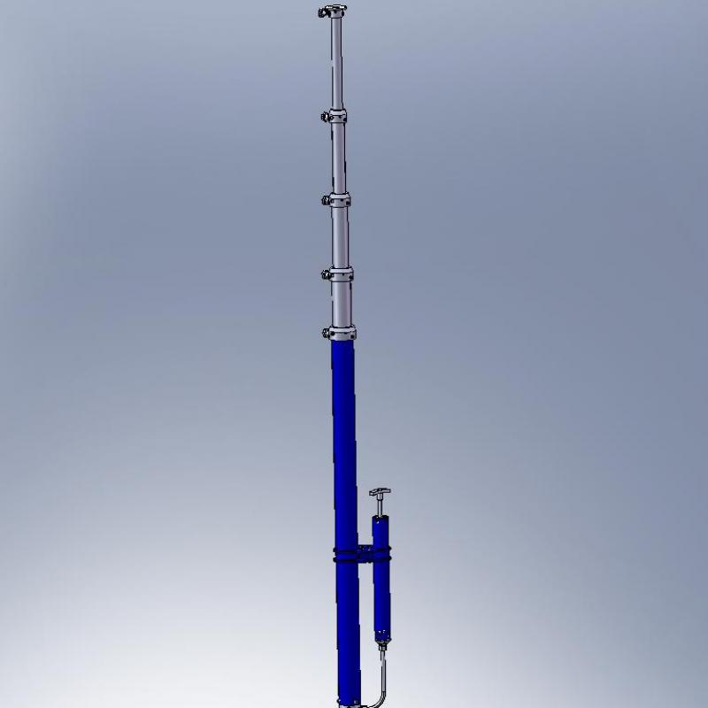 Телескопическая осветительная мачта М 12-36